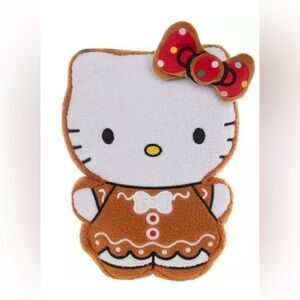 Gingerbread Hello Kitty Pillow.